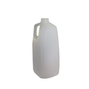 Clear 2 litres (2l)HDPE Jug Bottle with 38mm DBJ Neck Finish