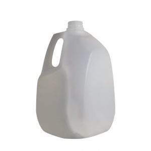 Clear 4 litres (4l) HDPE Jug Bottle with 38mm DBJ Neck Finish